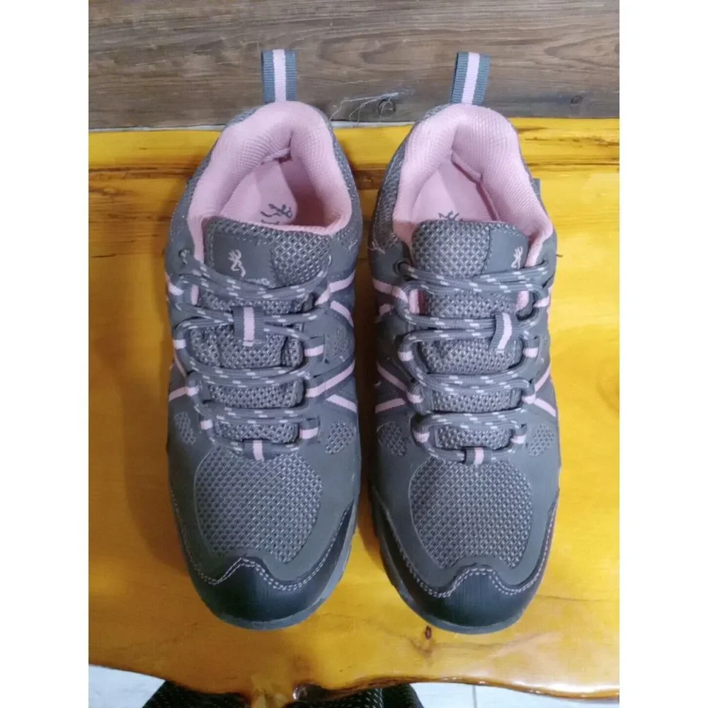 Browning Pavement/Living Coral Glenwood Trail Hiking Hunting Shoes Womens Sz 7